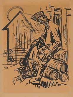 Return Prints: The lost son, c1935. Creator: Arnold Peter Weisz-Kubincan
