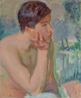 Lost in Thoughts, 1922-1923. Creator: Magnus Enckell