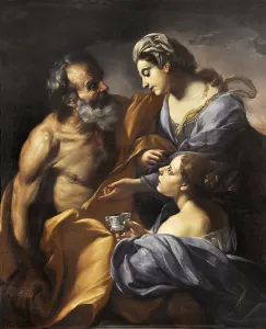 Sodom Prints: Lot and his Daughters, 1685