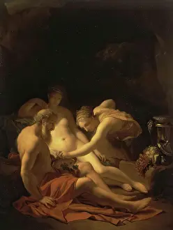 Book Of Genesis Prints: Lot and his Daughters, 1711. Creator: Adriaen van der Werff