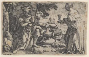 Jews Gallery: Lot and His Daughters. Creator: Georg Pencz
