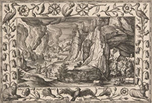 Book Of Genesis Gallery: Lot and His Daughters, from Landscapes with Old and New Testament Scenes