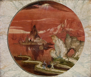 Lot and his Family Flee Sodom and Gomorrah. Creator: Joachim Patinir