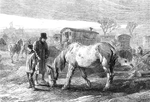 The Last Lot, by G. H. Thomas, general exhibition of water-colour drawings, Dudley Gallery, 1868. Creator: W Thomas