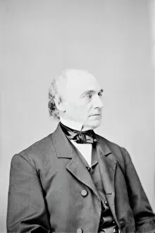 Lawmaker Gallery: Lot Myrick Morrill, between 1855 and 1865. Creator: Unknown