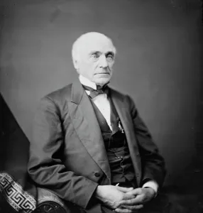 Secretary Collection: Lot Myrick Morrill of Maine, between 1865 and 1880. Creator: Unknown
