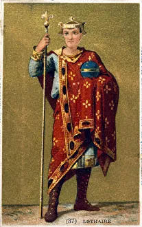 Lothaire, King of France from 954, 19th century