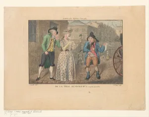 Lottery Prints: Lottery for Foundlings, 1800-1899. Creator: le Singe