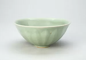 Petal Gallery: Lotus Petal Bowl, Southern Song dynasty (1127-1279), 13th century. Creator: Unknown