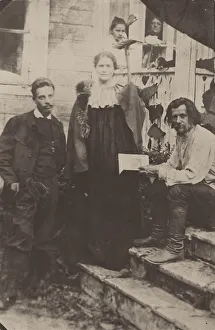 Salome Prints: Lou Andreas-Salome and Rainer Maria Rilke visiting Spiridon Drozhzhin, 1900
