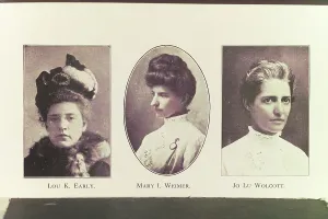 Mixed Race Prints: Lou K. Early. ; Mary I. Weimer. ; Jo Lu Wolcott, 1914. Creator: Unknown