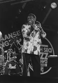 Songwriter Prints: Lou Rawls, North Sea Jazz Festival, 1992. Creator: Brian Foskett