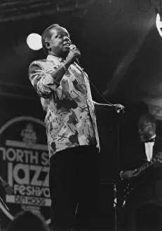 Songwriter Prints: Lou Rawls, North Sea Jazz Festival, 1992. Creator: Brian Foskett