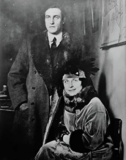 Film Industry Prints: Lou Tellegen & Geraldine Farrar, between c1915 and c1920. Creator: Bain News Service