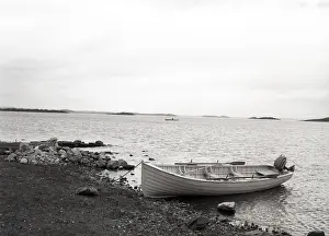 Rowing Boat Prints: Lough Corrib, Connemara, County Galway, Ireland, c1955. Creator: Arthur Charles Kirby Ware
