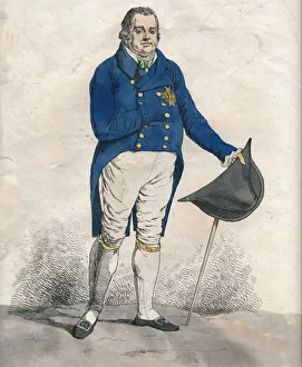 Louis Xviii Prints: Louis 18th, 1814. Artist: Denis Dighton
