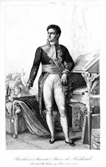 Images Dated 22nd June 2006: Louis Alexandre Berthier (1753-1815), Marshal of France, 1839.Artist: Contenau
