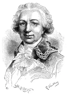 Louis Antoine de Bougainville, French navigator and military commander, 1898. Artist: Gustave Demoulin