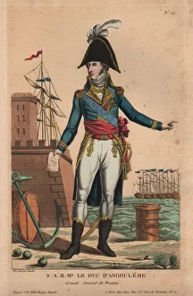 Duc Dangouleme Prints: Louis Antoine of France, Duke of Angouleme (1775-1844), ca 1820