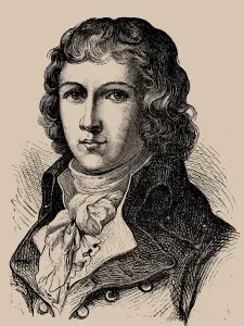 Saint Just Prints: Louis Antoine de Saint-Just (1767-1794), 1889