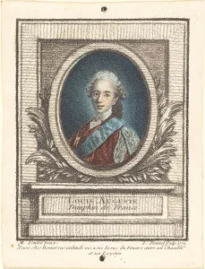 Bonnet Louis Marin Gallery: Louis-Auguste, Dauphin de France, 1770. Creator: Louis Marin Bonnet