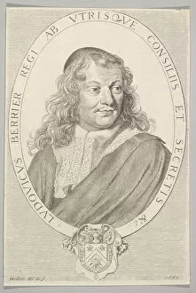 Louis Berryer, 1667. Creator: Claude Mellan