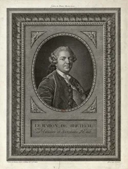 Biblioth And Xe8 Collection: Louis Charles Auguste Le Tonnelier, Baron de Breteuil (1730-1807)