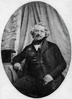 Daguerre Prints: Louis Daguerre, French photography pioneer, c1845-1851