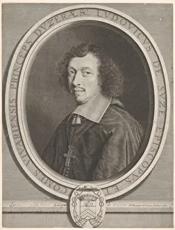 Nanteuil Robert Prints: Louis-Francois de La Baume de Suze, 1656. Creator: Robert Nanteuil