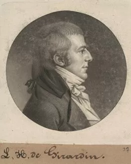 Louis Hue Girardin, 1807. Creator: Charles Balthazar Julien Févret de Saint-Mé