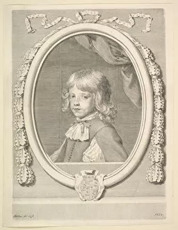Lorraine Gallery: Louis-Joseph de Lorraine, duc de Guise, as a Child, 1659. Creator: Claude Mellan