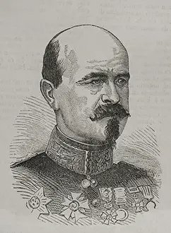 Government Prints: Louis-Jules Trochu (1815-1896), French general and politician, 1870. Creator: Unknown