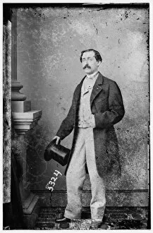 Piano Player Gallery: Louis M. Gottschalk, between 1855 and 1865. Creator: Unknown