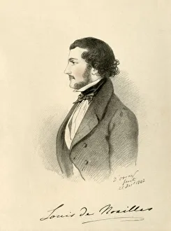 Alfred Grimaud Prints: Louis de Noailles, 1842. ???? Creator: Alfred d Orsay