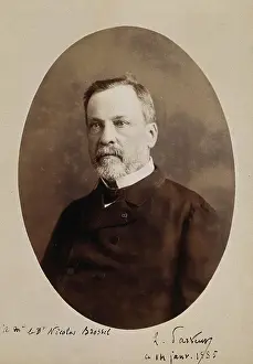 Microbiology Prints: Louis Pasteur. Creator: Alphonse J. Liebert
