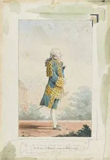 Louis Philippe II, Duke of Chartres (1747-1793), 1760. Artist: Carmontelle, Louis (1717-1806) Louis Philippe II, Duke of Chartres (1747-1793), 1760. Artist: Carmontelle, Louis (1717-1806)