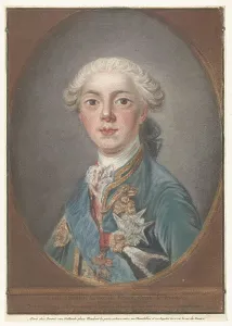 Louis Xviii Prints: Louis Stanislas Xavier (1755-1824), Count of Provence, 1772