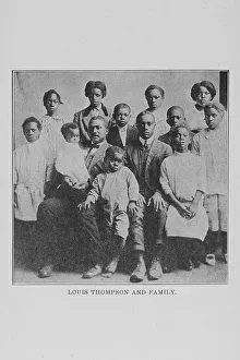 A B Caldwell Prints: Louis Thompson and family, 1917. Creator: Unknown