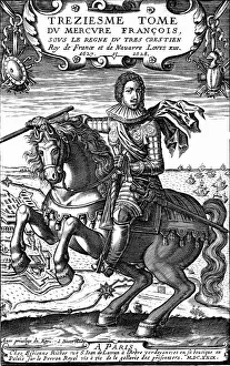 Control Prints: Louis XIII of France, 1629