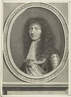 His Majesty Collection: Louis XIV, 1667. Creator: Robert Nanteuil