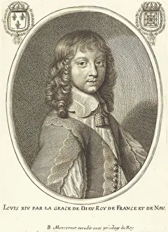 Moncornet Balthazar Prints: Louis XIV. Creator: Balthasar Moncornet