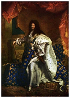 Hyacinthe Rigaud Gallery: Louis XIV, King of France, 1701 (1956)