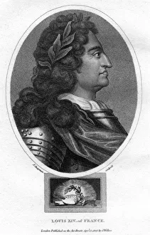 Louis Dieudonn Prints: Louis XIV, King of France, (1805). Artist: King Louis XIV of France