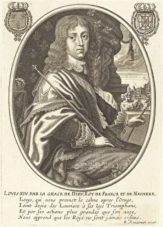 Moncornet Balthazar Prints: Louis XIV, King of France. Creator: Balthasar Moncornet
