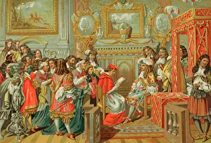 Louis XIV, known as "the Sun King", (1638-1715), King of France, (1643-1715) (1881). Creator: Unknown