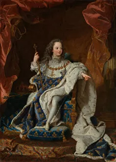 Hyacinthe Rigaud Gallery: Louis XV (1710-1774) as a Child, ca. 1716-24. Creator: Unknown