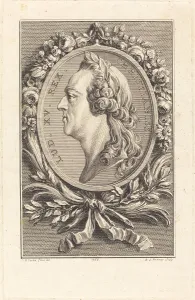 Charles Nicolas Cochin Ii Collection: Louis XV, 1765. Creator: Benoit-Louis Prevost