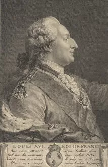 De Bourbon Louis Xvi Of France King Of France Gallery: Louis XVI, King of France, 1783. 1783. Creator: Anon
