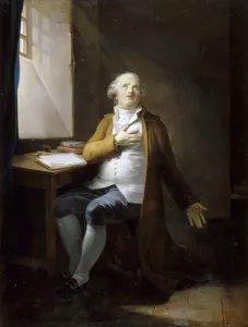 Guillotined Prints: Louis XVI in the Temple. Artist: Danloux, Henri-Pierre (1753-1809)