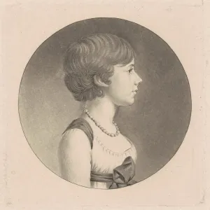 Louisa DuPonceau, 1798-1803. Creator: Charles Balthazar Julien Fé